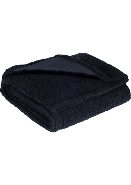 Köpek Battaniyesi Peluş Tersinir Atma Yatabilir Tersinir Battaniye Yatak Siyahı 145 cmX216 cm (Yurt Dışından) indirimleri