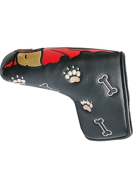 Golf Mallet Putter Kafa Kapağı Çoğu Putter Koruyucu Putter Kapakları Düz ​​siyah (Yurt Dışından) fırsatları