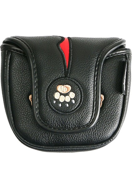 Golf Mallet Putter Kafa Kapağı Çoğu Putter Koruyucu Putter Kapakları Yarı Direme Siyah (Yurt Dışından) fırsatları