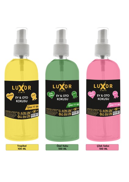 Tropikal Özelkoku Bambu Çileksakız 100 Ml(3lü Set)