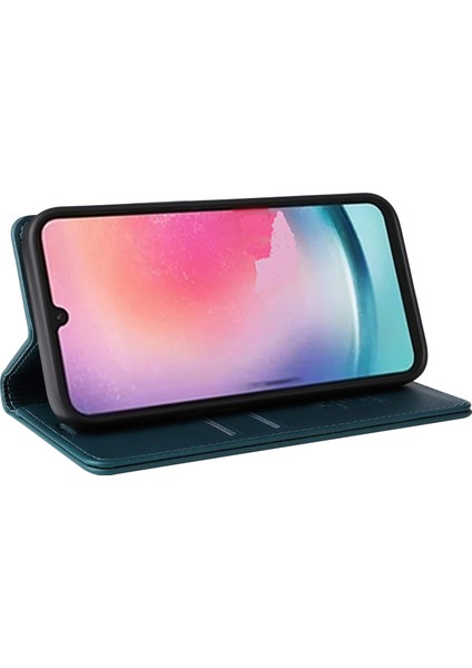 Samsung Galaxy A24 5g Pu Deri Flip Kapak Cüzdan Telefon Kılıfı Stand (Yurt Dışından) fırsatları