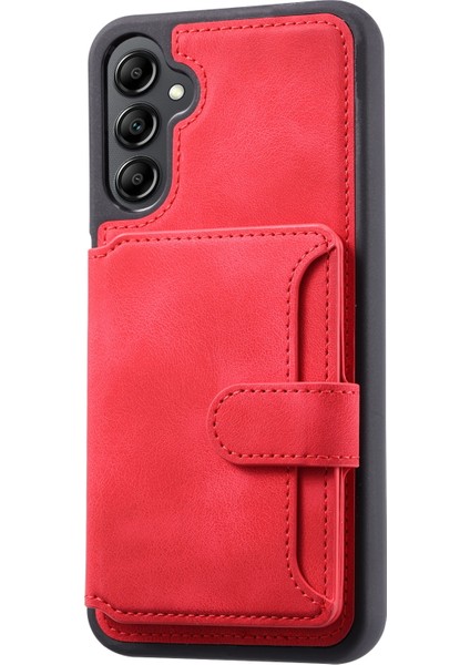 Samsung Galaxy A24 Için 4g Kickstand Rfıd Engelleme Telefon Kılıfı Pu Deri Kaplamalı Tpu Cüzdan Arka Kapak (Yurt Dışından) fırsatları