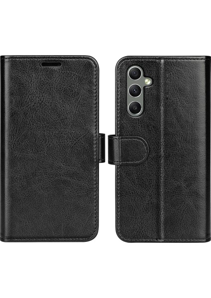 Samsung Galaxy A24 4g Pu Deri Cüzdan Flip Cover Crazy At Doku Stand Telefon Kılıfı (Yurt Dışından) fiyatları