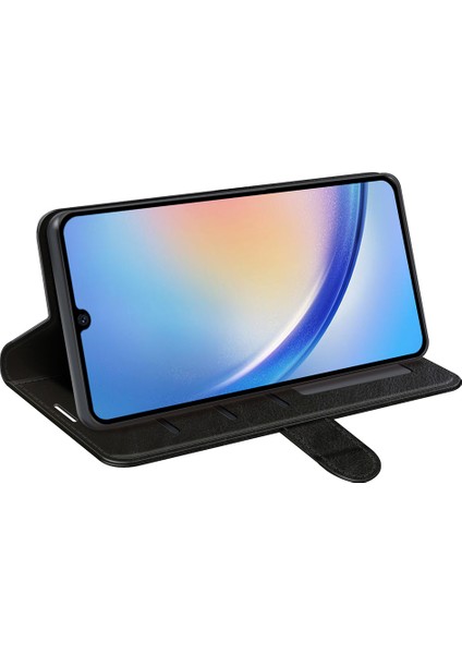 Samsung Galaxy A24 4g Pu Deri Cüzdan Flip Cover Crazy At Doku Stand Telefon Kılıfı (Yurt Dışından) modelleri