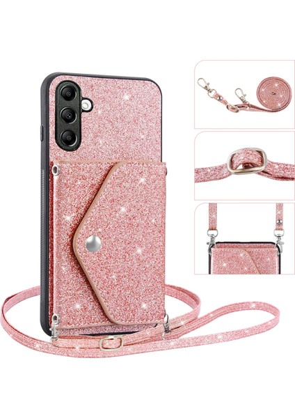Samsung Galaxy A24 4g Kart Tutucu Telefon Kabuğu Kickstand Pu Deri+Tpu Telefon Kapağı (Yurt Dışından) indirimleri