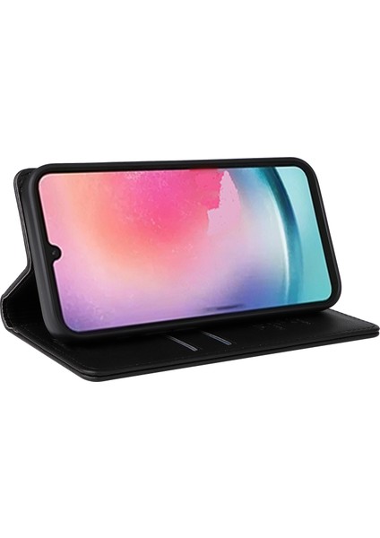 Samsung Galaxy A24 5g Pu Deri Flip Kapak Cüzdan Telefon Kılıfı Stand (Yurt Dışından) fırsatları