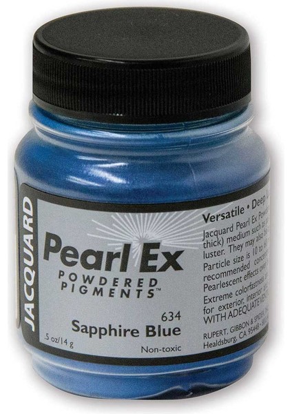 Pearl Ex Pigment 14GR Sapphire Blue 634