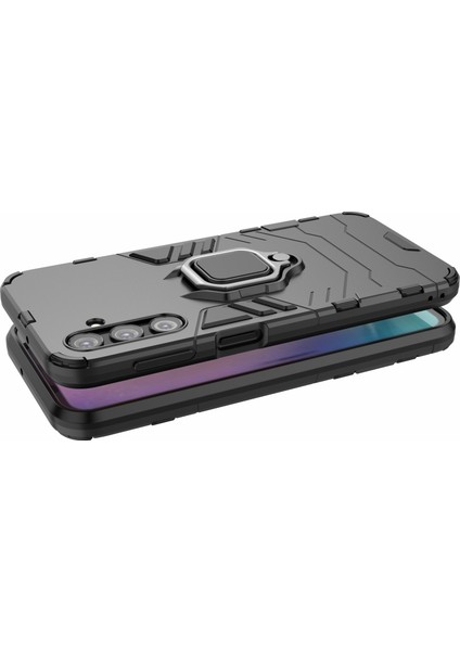 Samsung Galaxy A24 4g Için Telefon Kılıfı, Yüzük Tutucu Kickstand Shockproof Cover Tpu+Pc Kabuğu (Yurt Dışından) modelleri