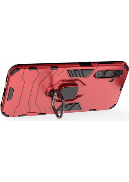 Samsung Galaxy A24 4g Için Telefon Kılıfı, Yüzük Tutucu Kickstand Shockproof Cover Tpu+Pc Kabuğu (Yurt Dışından) indirimleri