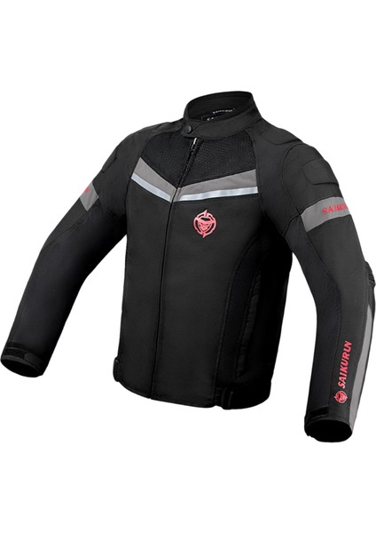 Nefes Alabilen Yarış Koruması İle Motosiklet Ceketi Motosikletçi Ceket Siyah Xxxl (Yurt Dışından) fiyatları
