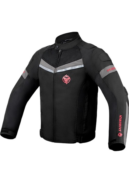 Nefes Alabilen Yarış Koruması İle Motosiklet Ceketi Motosikletçi Ceket Siyah Xxxl (Yurt Dışından) modelleri