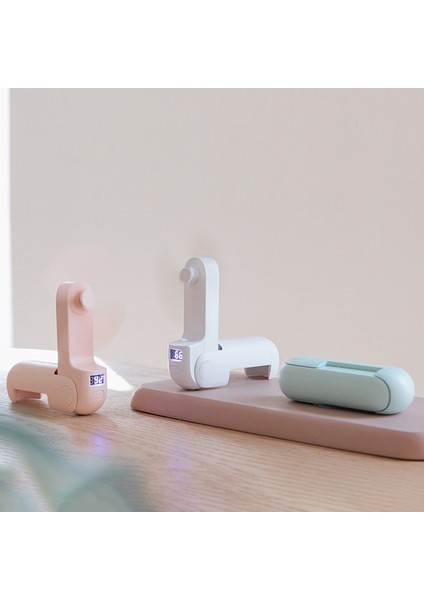 Taşınabilir El Mini Fanlar Güzel Küçük USB Katlanabilir Çok Fonksiyonlu Şarj Edilebilir Masaüstü Fanı Biz (Yurt Dışından) modelleri