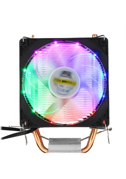 【smartchoice】 Lga 775 1155 1151 1150 1366 Amd Için Süper Sessiz LED Rgb Fan Cpu Soğutucu Isı Borusu (Yurt Dışından)