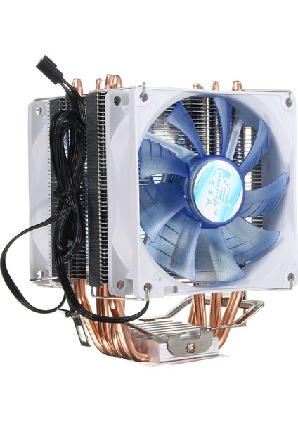 Laptop Aracı LED 3 Pin Bakır Cpu Soğutucu Fan Soğutucu Intel LGA775/1156/1155 Amd Am2/2+/3 (Yurt Dışından)