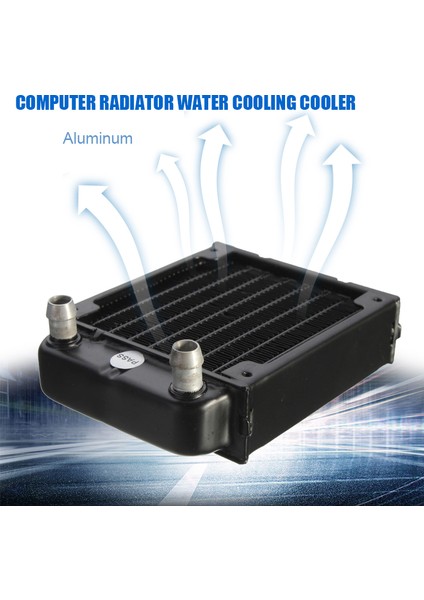 Bilgisayarlarınız İÇIN80MM Alüminyum Bilgisayar Radyatörü Cpu Soğutucu Pc Fanı Için Su Soğutma Soğutucu (Yurt Dışından)
