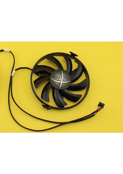 Xfx 2 Adet/grup Rx 460 Görüntü 4pin 85MM Hayranları 0.35A VGA Soğutucu Fan Için Xfx RX460 Ekran Kartı Soğutma FDC10H12S9-C (Yurt Dışından)