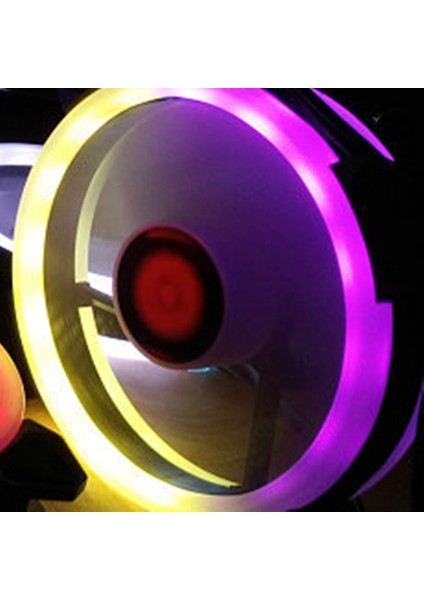 Flyeer 2020 Coolmoon F-Gm1 Bilgisayar Kasası Pc Soğutma Fanı Rgb 120MM Sessiz + Ir Uzaktan Ayarla Yeni Bilgisayar Soğutucu Rgb Cpu Kasa Fanı (Yurt Dışından)