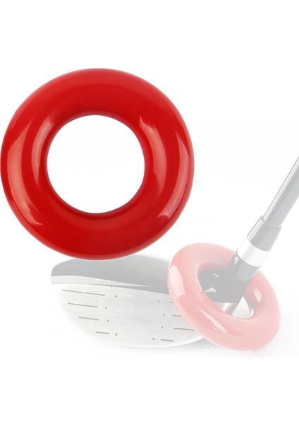 Golf Kulübü Ağırlıklı Salıncak Yüzüğü Güç Mukavemeti Erkekler Için Kırmızı (Yurt Dışından) indirimleri