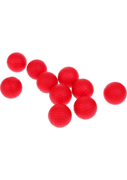 10 Adet Pu Köpük Sünger Golf Topları Golf Pratik Topları Kırmızı (Yurt Dışından) indirimleri