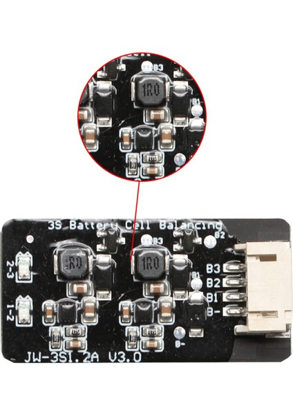 3s-3 Li-Ion Lipo Lifepo4 Lfpaktif Ekolayzır Dengeleyici ve Arabatel Konnektör Çapı 4mm Pin Seti (Yurt Dışından)