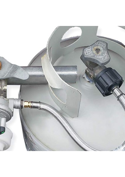 Marshall Excelsior/fairview Değiştirme Için 1/4 Inç Ters Erkek Flare ile 12 Inç Kuyruk Paslanmaz Örgülü Rv Propan Hortum Konnektörü Iki Aşamalı Regülatör, 2 Paket (Yurt Dışından) indirimleri