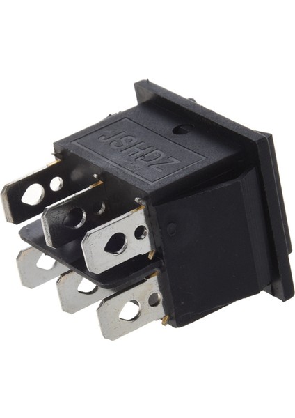 4 Adet 250V/15A 125V/20A Ac On/off Dpdt Rocker Switch, 2 Adet Siyah ve 2 Adet Siyah-Galaktik (Yurt Dışından)