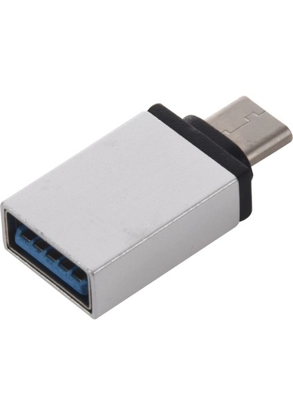 Alaşımlı USB 3.1 Tip C Erkek - USB 3.0 Kadın Otg Veri Şarj Adaptörü Dönüştürücü (Yurt Dışından)