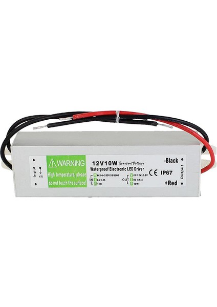 Anahtarlamaled Şerit Işığı Için Besleme Ac 110V- 220V - Dc 12V - 10W (Yurt Dışından)