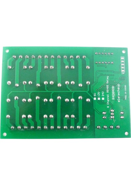 Rtu Protokolü Uzaktan Kumandası Için 12V 8-Kanal Katı Hal Röle Plc Genişletme Kartı (Dın Ray Kutulu R4D8A08-R) (Yurt Dışından)