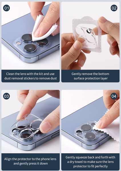 Apple iPhone 14 Pro / 14 Pro Max Kamera Lens Koruyucu fiyatları