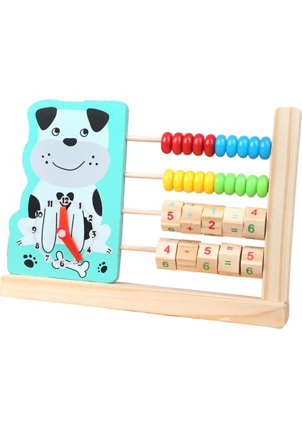 Saat Klasik Öğrenme Erken Öğrenme Eğitim Oyuncak Matematik Oyuncak Okul Öncesi Köpek (Yurt Dışından)