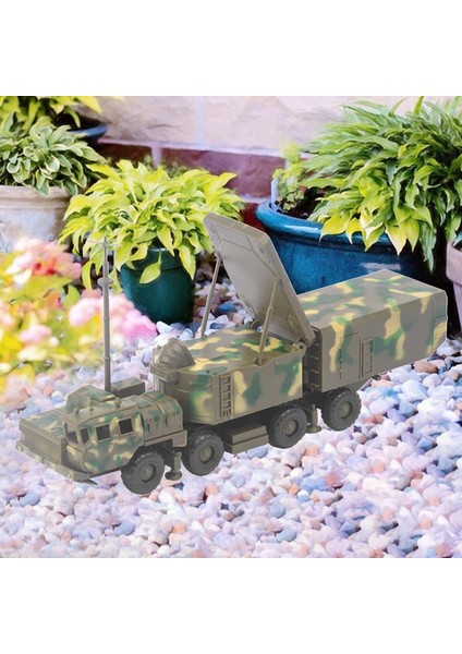 1/72 S300 Yüzeyden Havaya Füze Radar Araç Kum Masa Oyuncak Dekorasyonu Yeşil (Yurt Dışından)