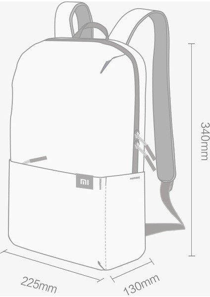 Mi 10L Sırt Çantası Kentsel Eğlence Sporları (Yurt Dışından) fiyatları
