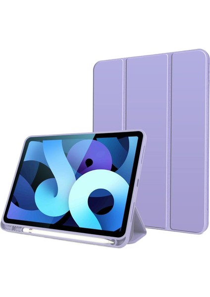 Ipad Air5 Tablet Air4 Bilgisayar 10.9 Inç Üç Katlı Manyetik Emme Anti-Damla Koruyucu Kabuk Kapağı (Yurt Dışından)