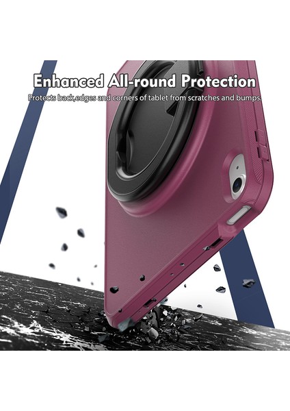 Apple IPAD10 Nesil 10.9 2022 Tablet Koruyucu Kabuk Döner Braket Her Şey Dahil Üçü Bir Arada Koruyucu Kabuk Dış Ticaret (Yurt Dışından) modelleri