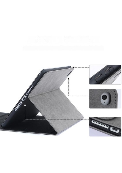 Apple ipad Mini4/5 Için Uygun Tablet Koruyucu Kılıf Evrensel Tup Kalem Yuvalı Yumuşak Kabuk Koruyucu Kılıf (Yurt Dışından)