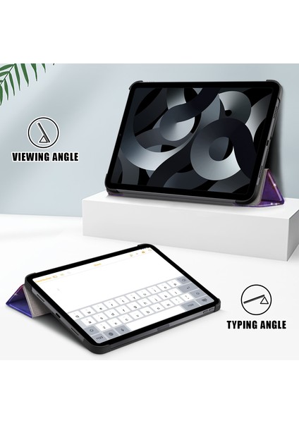 ipad 10.9 2022 Tablet Deri Kılıf ipad 10.9 Inç 10. Nesil Tablet Üçe Katlama Braketi Koruyucu Kılıf (Yurt Dışından) fırsatları