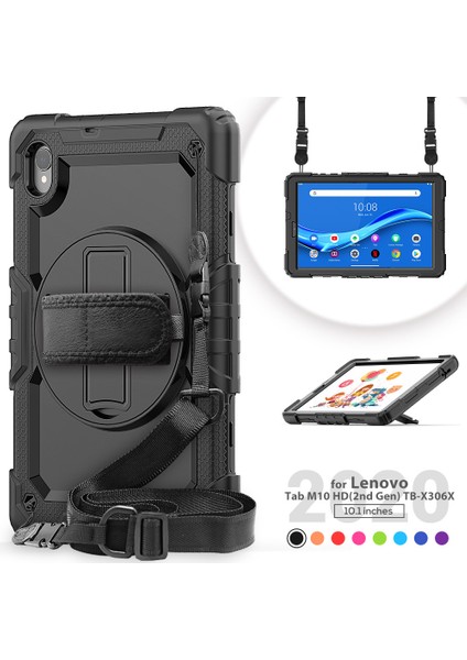 Lenovo M10 2. TB-306X(F) 10.1 Tablet Pc Kasası Düşmeye Dayanıklı Araba Omuz Askısı (Yurt Dışından) fiyatları