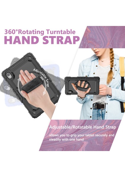 Lenovo M10 2. TB-306X(F) 10.1 Tablet Pc Kasası Düşmeye Dayanıklı Araba Omuz Askısı (Yurt Dışından) indirimleri
