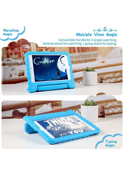 Ipadmini5 Tablet Bilgisayar Kasası Eva Çocuklar Için Taşınabilir Düşme Önleyici Kasa (Yurt Dışından) fiyatları
