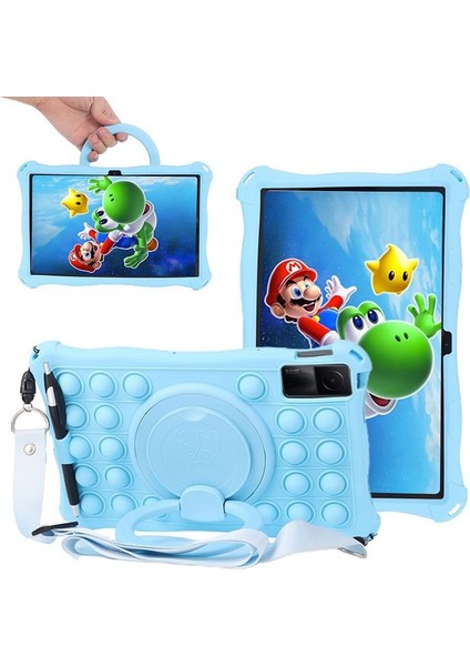 Kırmızı Pirinç Redmipad Tablet Koruyucu Kılıf Xiaomi Tablet Silikon Kılıf Dönen Anti-Damla Kılıfı 10.6 (Yurt Dışından) fiyatları