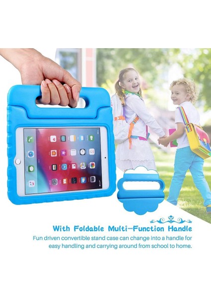 Ipadmini5 Tablet Bilgisayar Kasası Eva Çocuklar Için Taşınabilir Düşme Önleyici Kasa (Yurt Dışından) modelleri