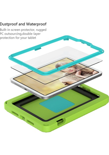 Eva Tablet Koruyucu Kılıf Kullanışlı Dönen Braket Düşme Önleyici 8.3 Inç Ipadmini6 (Yurt Dışından) modelleri