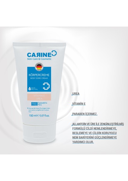 Carıne Yüz ve Vücut Bakım Kremi 150 ml