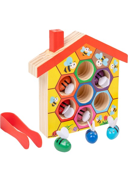 Montessori Toys Clip Küçük Arılar Oyuncak Arı Kivisi Oyunu Bebek Çocukları Partisi Favorisi (Yurt Dışından)