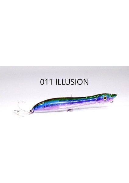 Z-Walker 100MM 11GR Su Üstü Maket Balık 006 Mıror Mullet