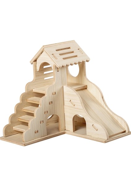 Hamster Labirent Ahşap Ev Kafes Aksesuarları Lemmings Cüce Hamster Mouse Style B (Yurt Dışından)