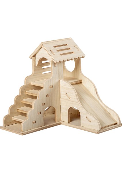 Hamster Labirent Ahşap Ev Kafes Aksesuarları Lemmings Cüce Hamster Mouse Style B (Yurt Dışından) indirimleri