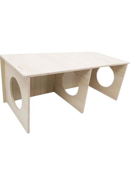 Ahşap Hamster House Egzersiz Oyuncak Oyun Alanı Kirpi Gine Domuz Fare 36CMX16CMX14CM (Yurt Dışından) fırsatları