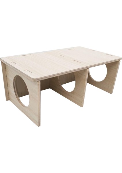 Ahşap Hamster Ev Egzersiz Oyuncak Oyun Alanı Kirpi Kobay Fare 28CMX13.5CMX11CM (Yurt Dışından) fiyatları